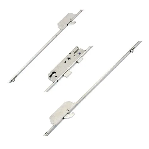 GU Europa Latch Deadbolt 2 Hooks 2 Inboard Rollers Split Spindle Multipoint Door Lock (top hook to spindle = 726mm)