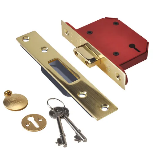 Union 2103 Strongbolt 3 Lever Mortice Deadlock