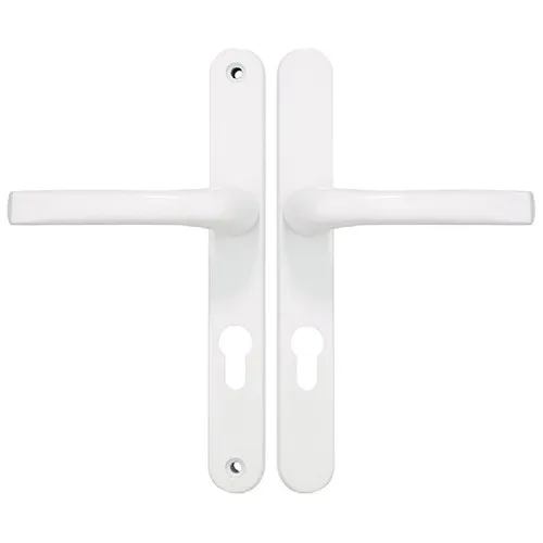 Easyfit Lever Lever UPVC Multipoint Door Handles -  70mm PZ Unsprung 240mm Screw Centres - Top Screw to Spindle 105mm