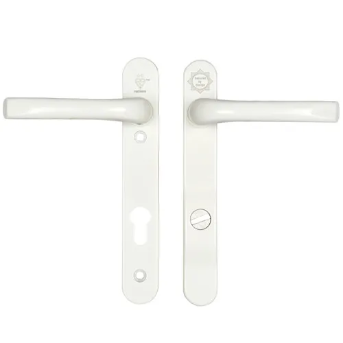 Mila Pro Secure TS007 2* Lever Lever UPVC Multipoint Door Handles -  92mm PZ Sprung 122mm Screw Centres