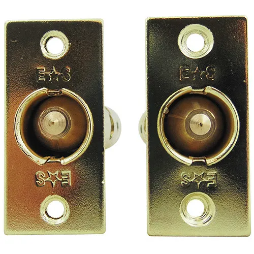Eurospec Mortice (Rack) Spline (Star) Key Door Bolts - 2 Bolts 1 Key - 32mm Backset