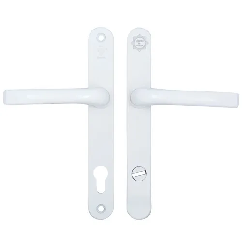 Mila Pro Secure TS007 2* Lever Lever UPVC Multipoint Door Handles -  92mm PZ Sprung 212mm Screw Centres