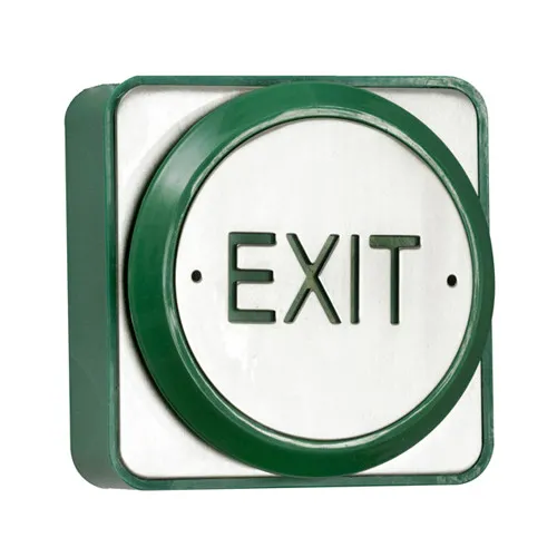 TSS Large Push Plate Exit Button