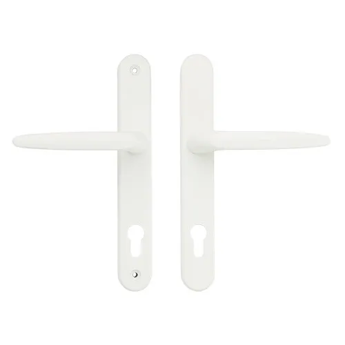 TSS Lever Lever UPVC Multipoint Door Handles -  92mm PZ Sprung 210mm Screw Centres