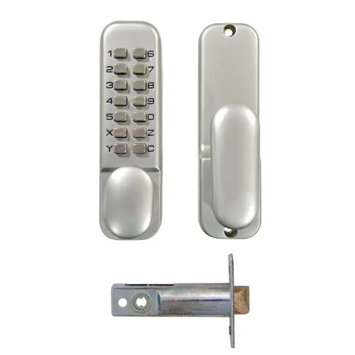 TSS Digital Lock with Tubular Mortice Latch