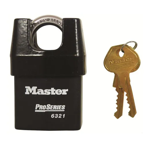 Master Pro Series Hi-Security 67mm Padlock - Closed Shackle