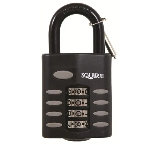 Squire CP50 50mm Open Shackle Combination Padlock