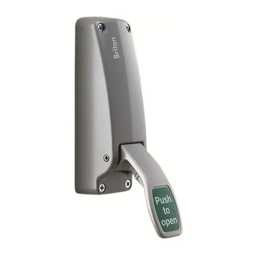 Briton 389E EN179 Push Pad Mortice Latch - For Wooden or Metal Emergency Exit Doors