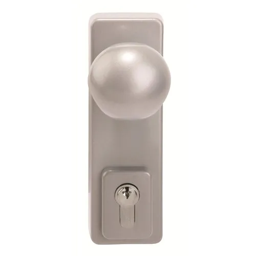 Briton 1413E Outside Access Device - Knob Handle with Euro Cylinder - For Timber or Metal Doors