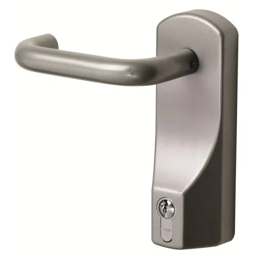 Exidor FD322 Outside Access Device - Lever Handle with Euro Cylinder - For Timber or Metal Doors