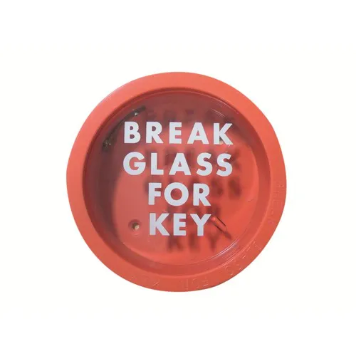 Round Emergency Break Glass Key Box