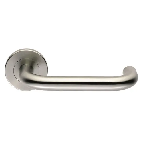 Return-To-Door Lever on Round Rose Furniture