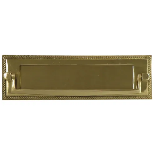 10" Georgian Postal Knocker Letterplate