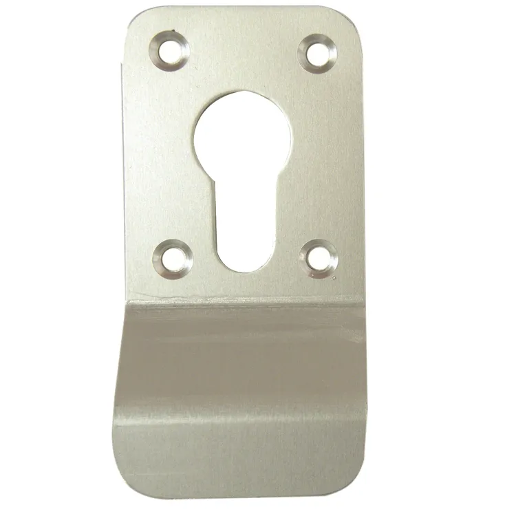 Square Euro Screw On Keyhole Finger Pull