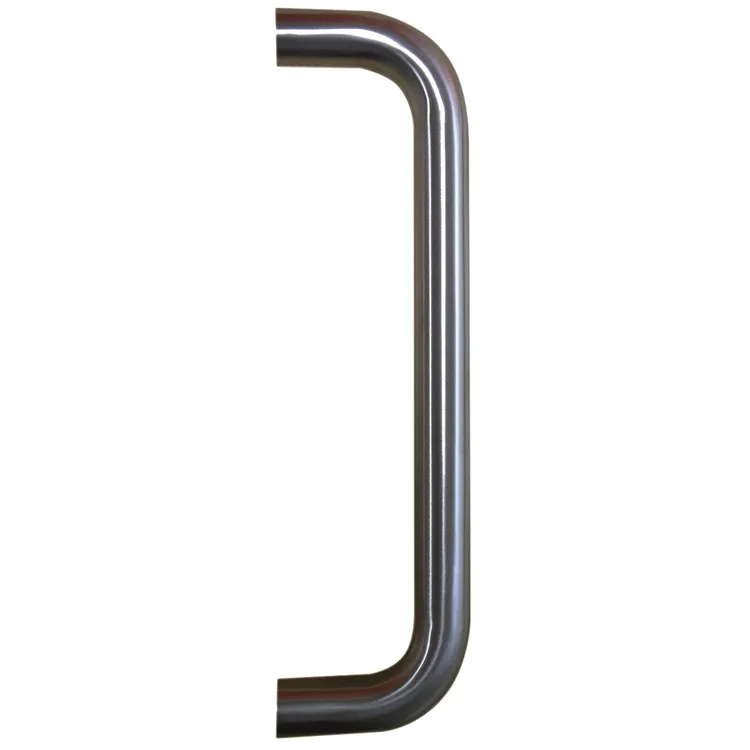 Round Bar D Pull Handles Back to Back Fixing Stainless Steel