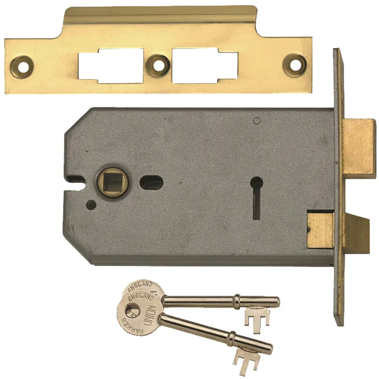 Union 2077 Horizontal 3 Lever Mortice Sashlock