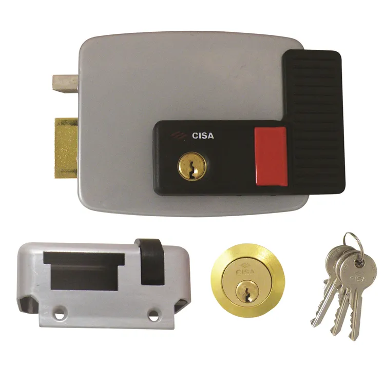 Cisa 11630 Electric Nightlatch Rim Lock With Hold Back for Timber Doors