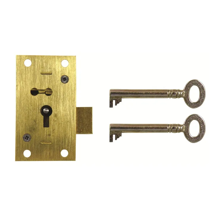 4 Lever Straight Cupboard Lock