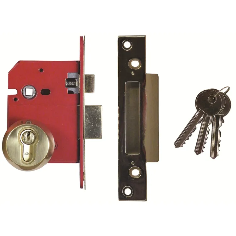 Era 234 British Standard Euro Mortice Sashlock Kit Complete With Euro Key & Turn Cylinder