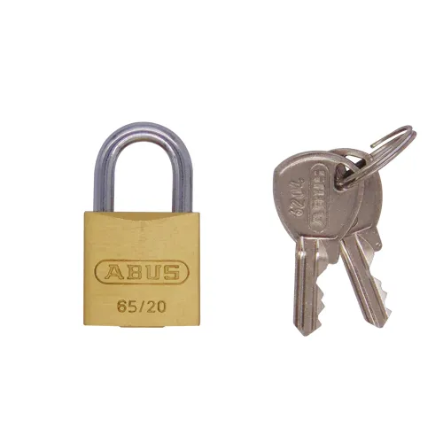 Abus 65 Series 20mm Open Shackle Brass Padlock