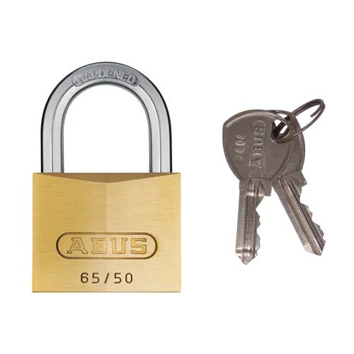 Abus 65 Series 50mm Open Shackle Brass Padlock