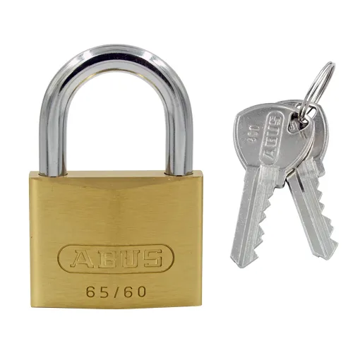 Abus 65 Series 60mm Open Shackle Brass Padlock