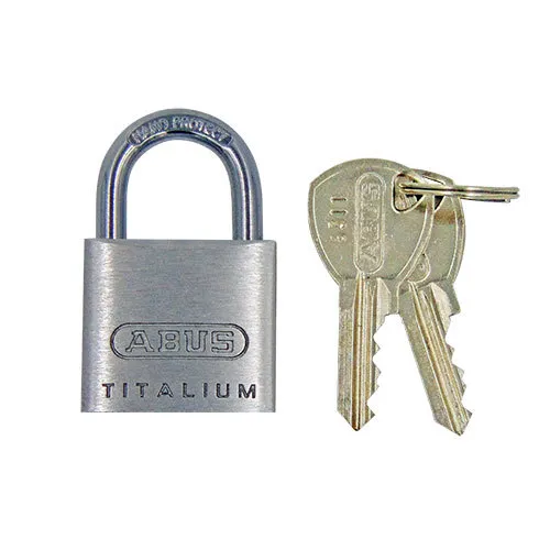 Abus 64TI Titalium 30mm Open Shackle Padlock