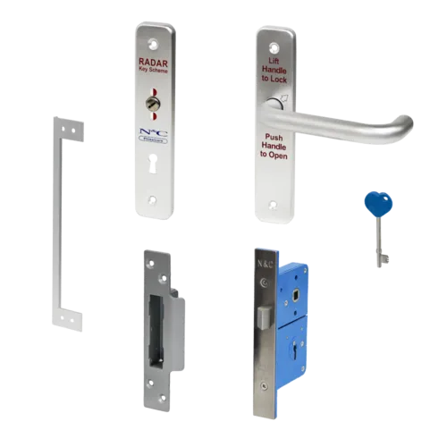 N&C Phlexicare Genuine RADAR Lockset SAA