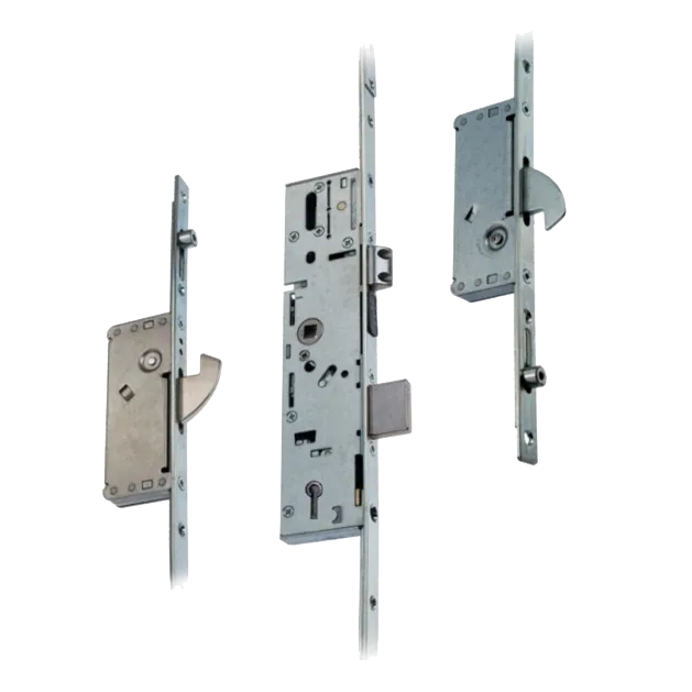 ERA 6735 / 9735 Lever Operated Latch & Dead - 2 Adjustable Hooks & Rollers (UPVC Door)