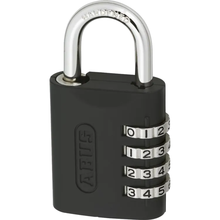 ABUS 158KC Series Combination Open Shackle Padlock With Key Over-Ride