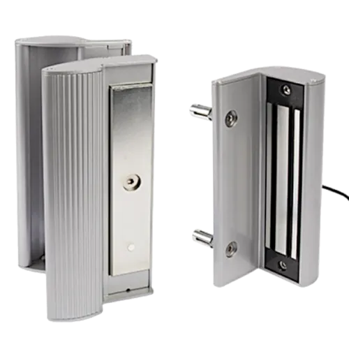 LOCINOX Surface Mounted MAG3000 Electromagnetic Gate Lock With Integrated Handle