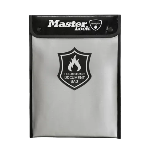 MASTER LOCK Fire Resistant Document Bag