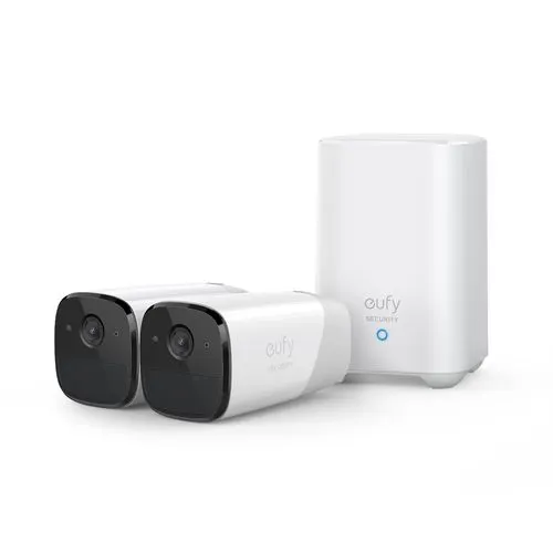 eufyCam 2  - 2 Cam Kit + HomeBase 2