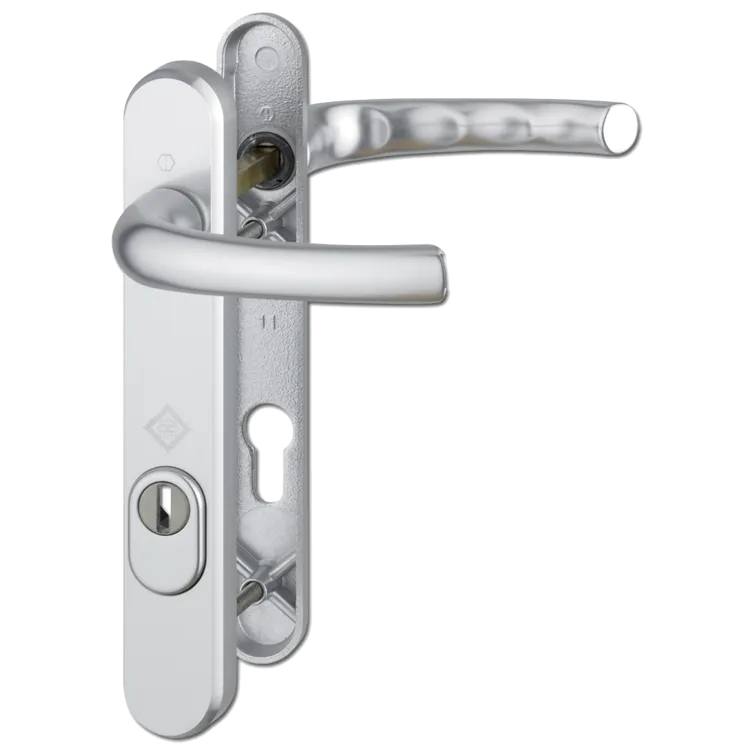 HOPPE Door Furniture PAS24 Atlanta 92mm Centres 122mm Screw Centres