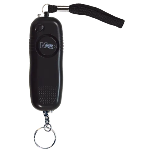 MINDER Mini Pendant Keyring Torch Personal Alarm