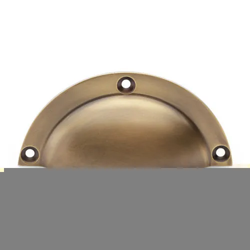 Alexander & Wilks AW910AB Raoul Cup Handle - Antique Brass (LEAD TIME: 2-3 DAYS)