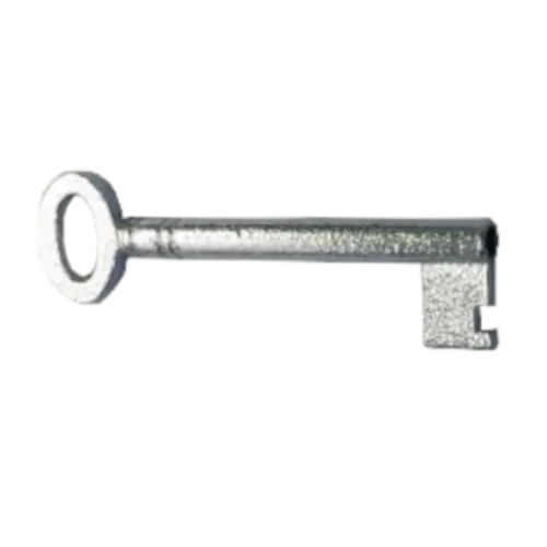 ASEC OB6 Malleable Iron Oval Bow Key Blank