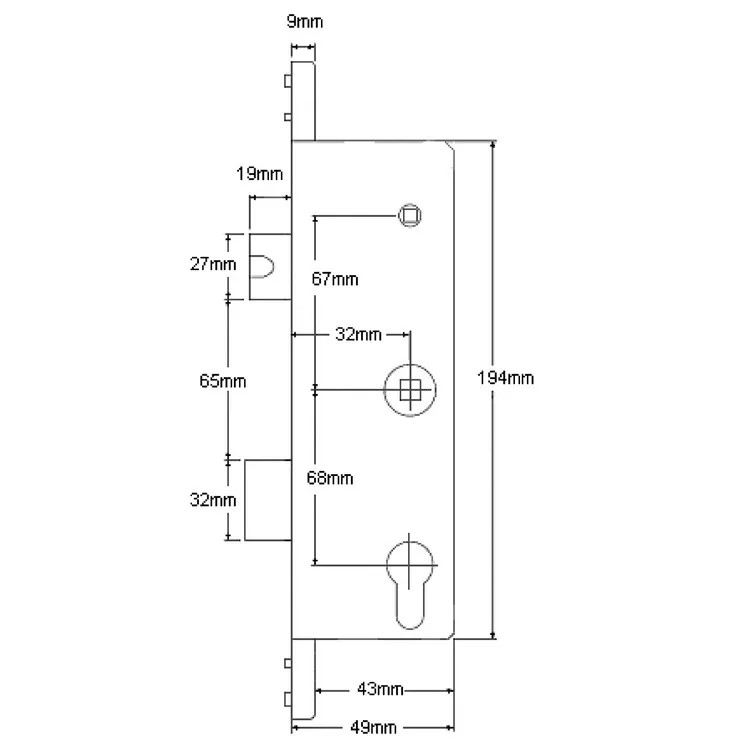 Fullex SL16 Genuine Multipoint Gearbox - Lift Lever or Split Spindle
