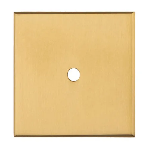 Carlisle Brass BP40SB Square Cupboard knob Backplate (LEAD TIME: 2-3 DAYS)