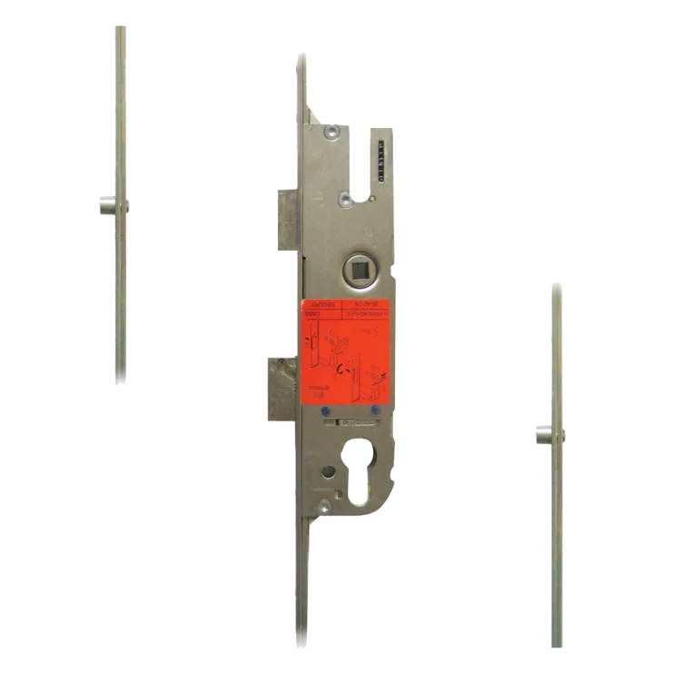 GU Secury Lever Operated Latch & Deadbolt Attachment For Shootbolts - 2 Roller