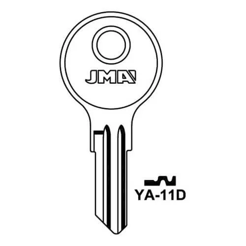 Copy Cylinder Cut Key - Steel