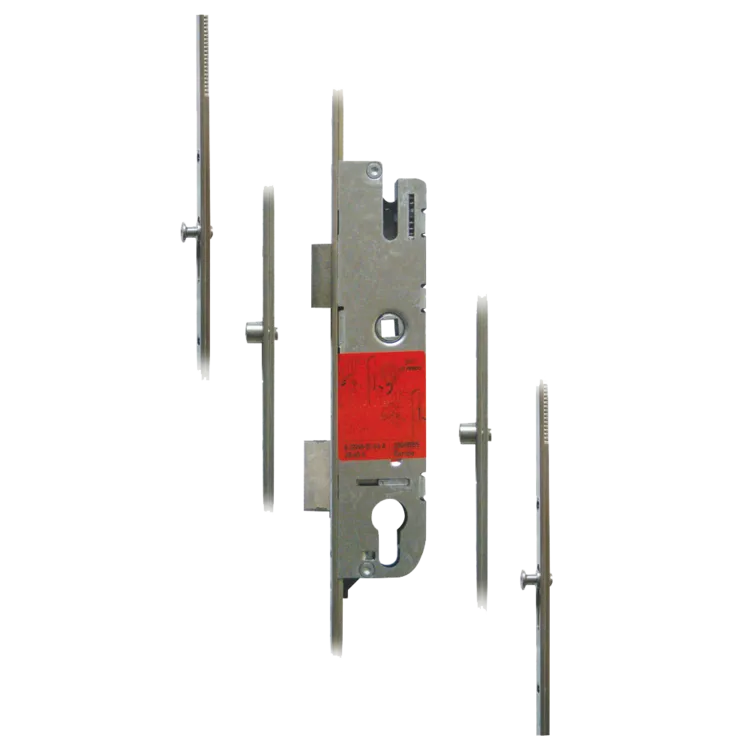 GU Secury Europa Lever Operated Latch & Deadbolt - 2 Roller & 2 Mushrooms