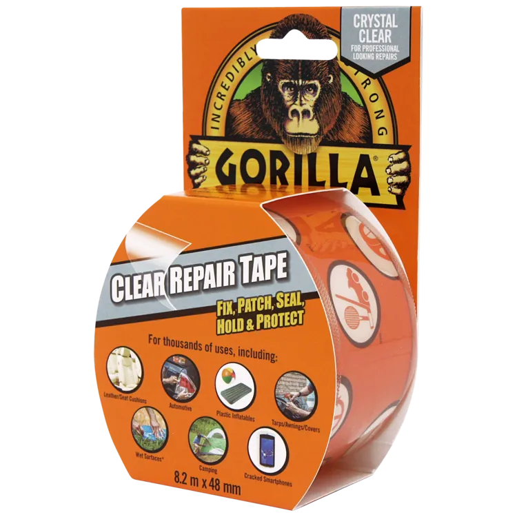 GORILLA Clear & Repair Tape 8.2m