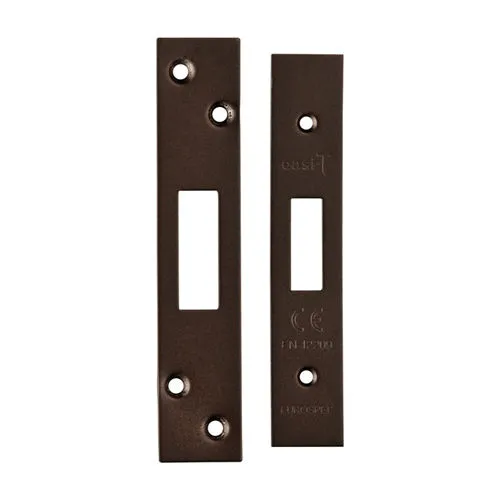 EuroSpec FSF5007MBRZ Architectural Deadlock Forend & Strike Pack (LEAD TIME: 2-3 DAYS)