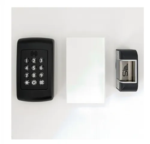 Battery powered keypad and electric strike for Yale nightlatch- with ReadyPIN