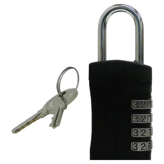 ASEC Open Shackle Recodable Combination Padlock