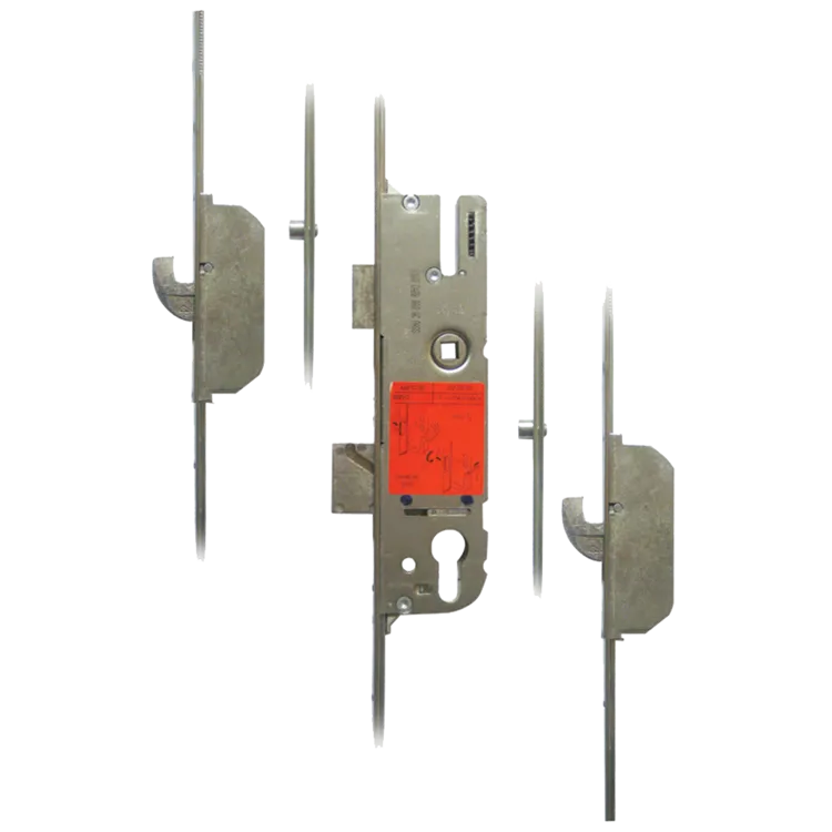 GU Europa Inboard Lever Operated Latch & Deadbolt Single Spindle - 2 Hook & 2 Roller