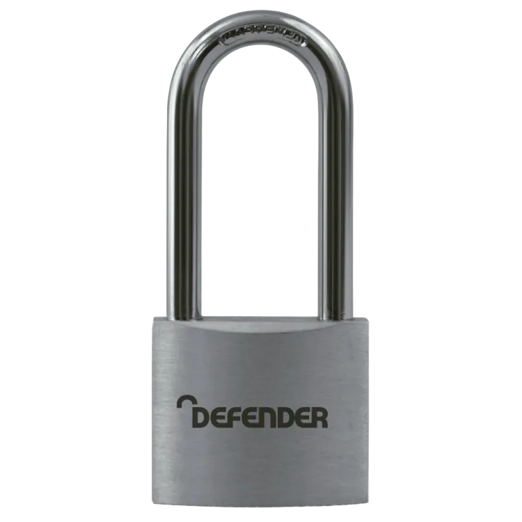 DEFENDER Aluminium Long Shackle Padlock