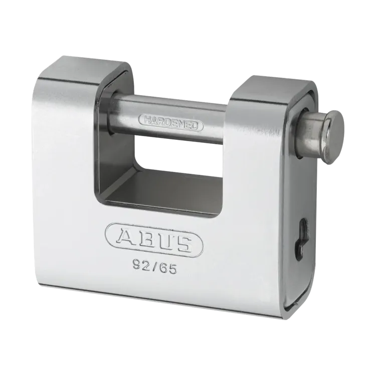 ABUS 92 Series Steel Clad Brass Sliding Shackle Shutter Padlock