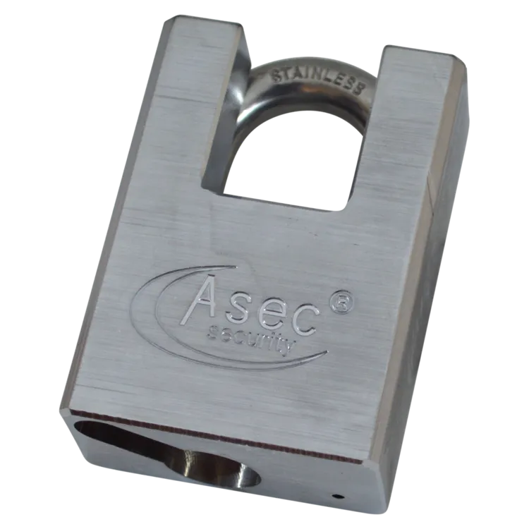 ASEC Closed Shackle Padlock Without Cylinder